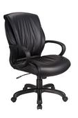 Lexus Series Medium Back Chair with Arms