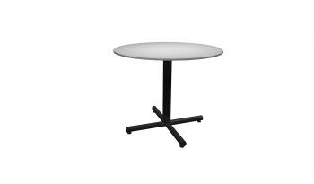 36 Inch Round Conference Table White Black Express Office 36 Inch Round Conference Table White