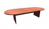 10 FT Cherry Racetrack Conference Table