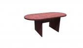 6 FT Mahogany Racetrack Conference Table