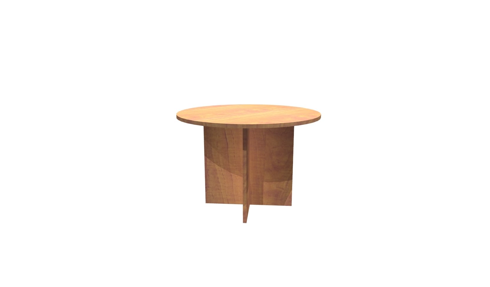 42 Inch Honey Round Conference Table