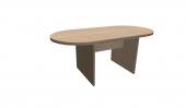 6 Person Maple Racetrack Conference Table