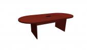 8 Person Cherry Racetrack Conference Table