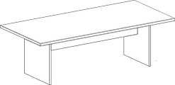 Rectangular Conference Table