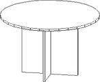 Round Conference Table